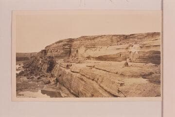 Grand Falls of the Little Colorado when dry