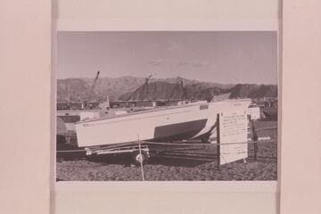 The "Dock" on exhibit at the Gold Cup Races, Boulder City