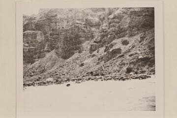 One of Nevills sadirons in Cataract Canyon.  Below Mile 204 1/4.  Probably Rapid #23, 1940, July 15