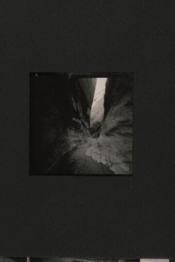 Anasazi Canyon below the joint at point of entry