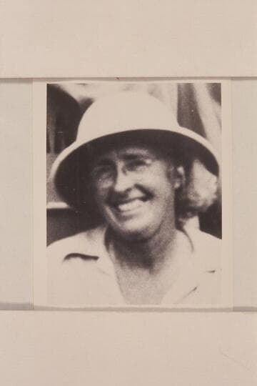 Lu Fetzner.  In Boulder City after traverse of Grand Canyon in 1951, July.  Harris-Brennan party