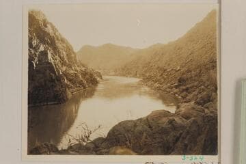 Up from camp at head of Virgin Canyon