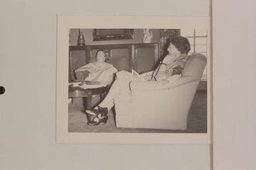 Evie Mull and Anne Stanton Burchard; Kings Gap