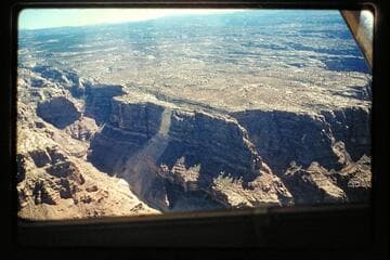 Rock slide above Dark Canyon
