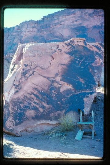 Inscription at Cass Hite's, Ticaboo