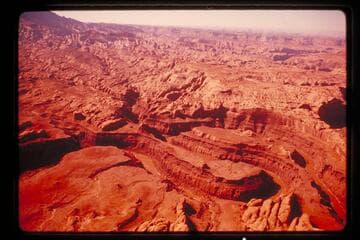 Loops of San Juan River, mouth of Nasja Creek