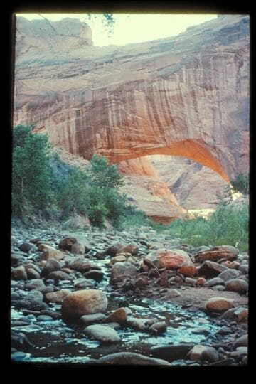 Gregory Arch before Lake Powell