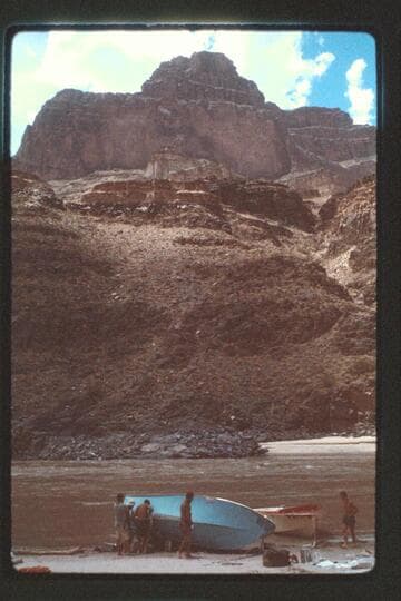 Butte left bank, Mile 132