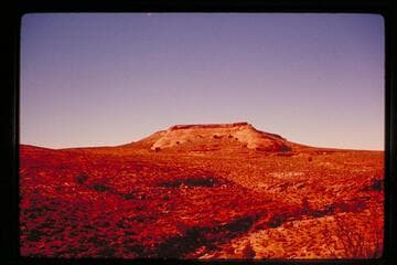 Butte west of Beaver Creek