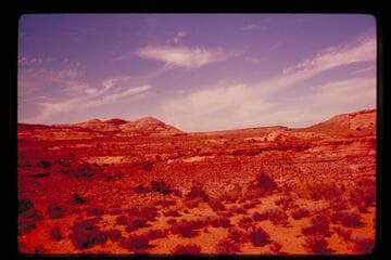 East from Beaver Creek from below right bank trail