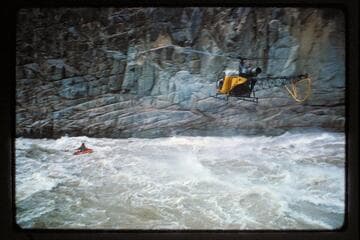 Chopper over Garth in 217 Mile Rapid