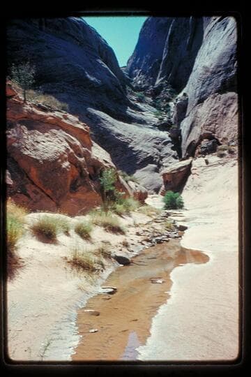 Bottom of Moepitz canyon above entry
