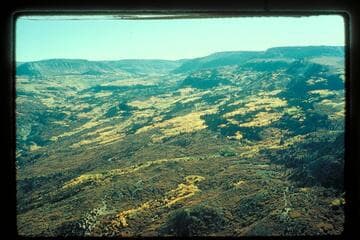Color on the Wasatch Mountains
