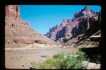 Up Marble Canyon from Little Colorado