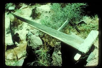 Wreck of boat, Hermit Rapid