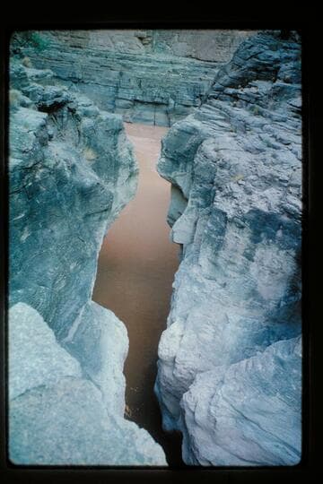 Down to mouth of Supai