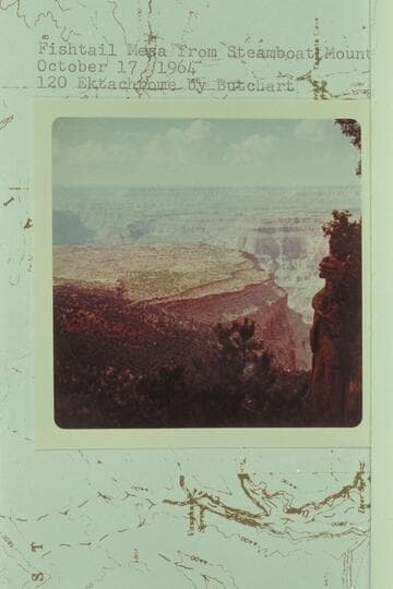 Fishtail Mesa from Steamboat Mountain