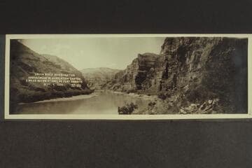Green River Investigation:  Downstream in Desolation Canyon, 2 Miles below Stampede Flat Damsite