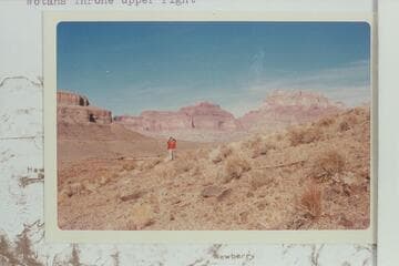 On the east side of the west arm of Cottonwood Canyon.  Wotan's Throne upper right