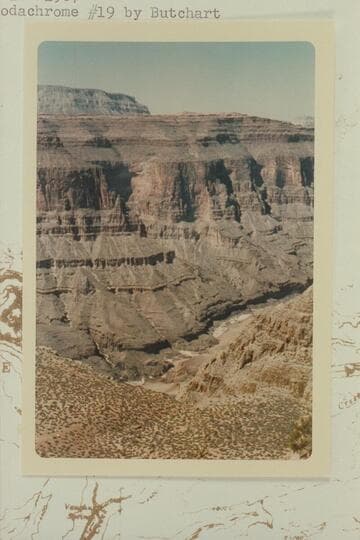 Southwest from Redwall south of Cogswell Cutte