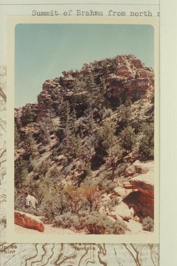 Summit of Brahma from north ridge