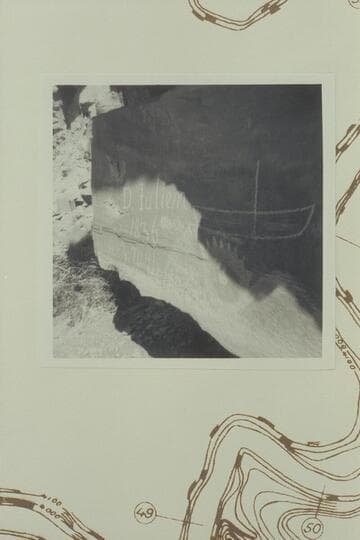 D. Julien inscription in Hell Roaring Canyon; Mile 53 3/4