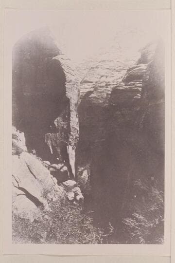 "Scenes on the Colorado River," Glen Canon Series; Side Canon.  Probably near Sentinel Rock