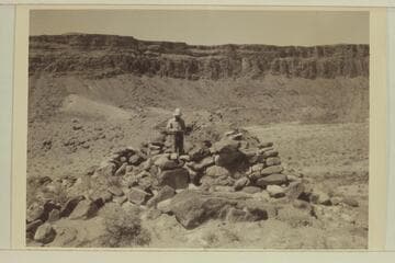 Archeological work, RB-MV Expedition; mouth of Cha Creek