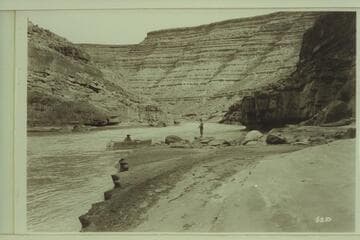Nevills run from Sand Island to Mexican Hat.  Upstream from about 1/2 way through gorge