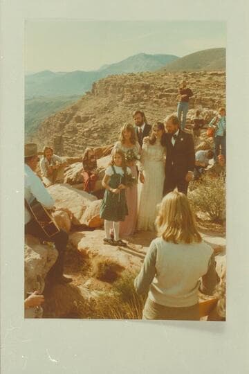 Melissa and Marc Smith's wedding.  Toroweap Point overlooking Vulcan Rapid