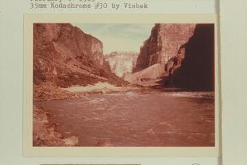 Up from lower end of Lower Vulcan Rapid