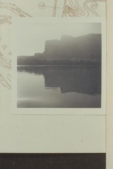 Downriver from Mineral Canyon.  The sharp edge goes to Mineral Canyon