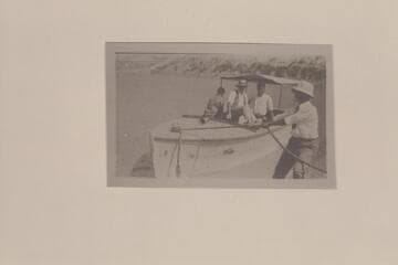 Motorboat in use near Black Canyon