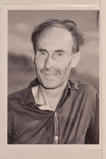 Emery Kolb at end of trip with Nevills