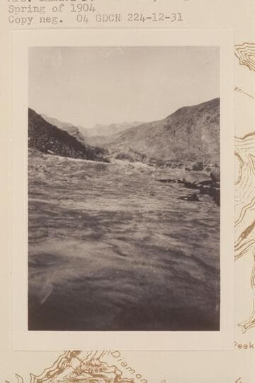 Up at foot of 224 Mile Rapid