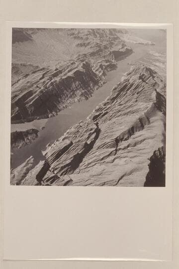 Silt moving into Iceberg Canyon
