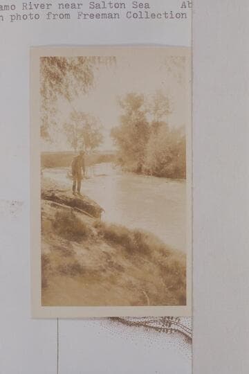 The Alamo River near Salton Sea