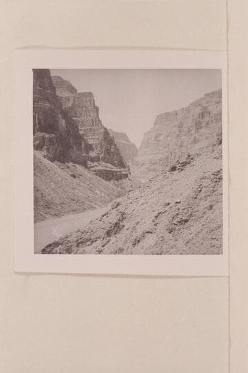 Downriver from Red Slide.  Mile 174, Grand Canyon