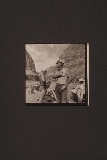 Claude Nichols, Jack Couffer, Rod Sanderson and John Riffey; Whitmore Wash.  Jack is preparing film for Chet Bundy to take out