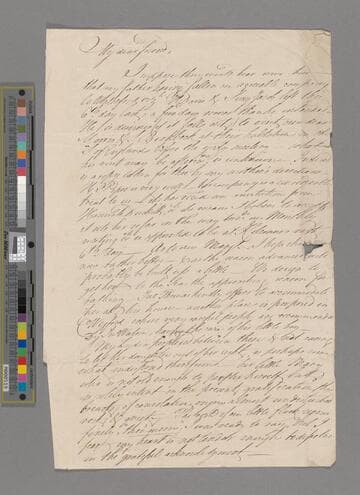 Shackleton, Abraham. Letter to Elizabeth (Pim) Pike