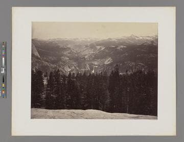 [The Lyell Group from Sentinel Dome, Yosemite]
