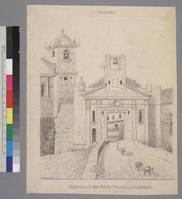 Exterior of the porto Tierra or Land Gate