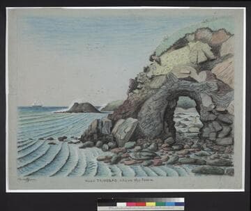 Near Trinidad, above the town