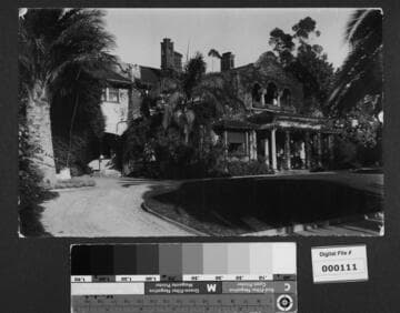 View of The Bivouac, home of Harrison Gray Otis