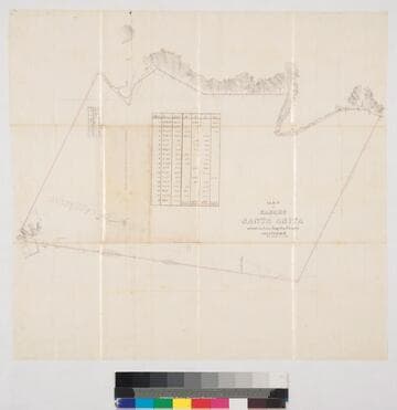 Map of Rancho Santa Anita