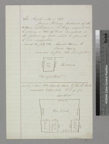 Hines, James - sketch maps