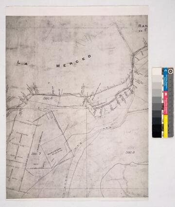 Map of that part of the Rancho Paso de Bartolo. Described in a deed from Pio Pico to B. Cohn. surveyed at the request of Chas Prager et al