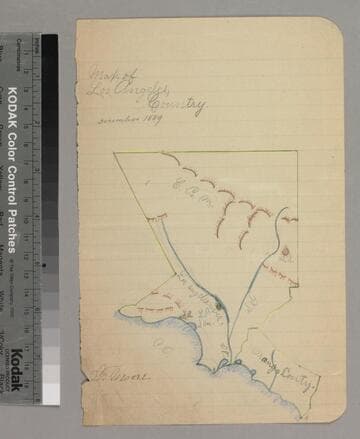 Map of Los Angeles Country