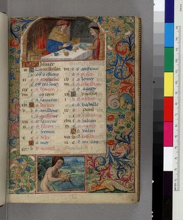 Book of Hours, use of Paris : [manuscript]
