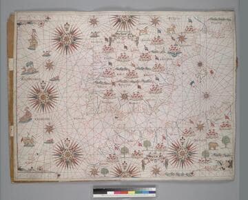 Portolan atlas, Italian : [cartographic material] : [manuscript]